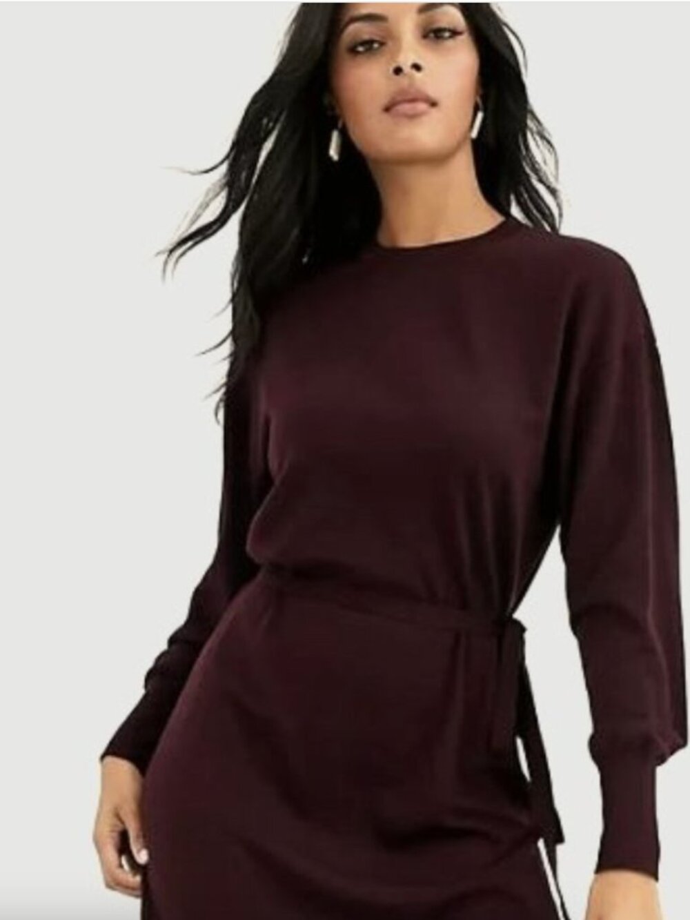 & Other Stories Dress Purple Size L